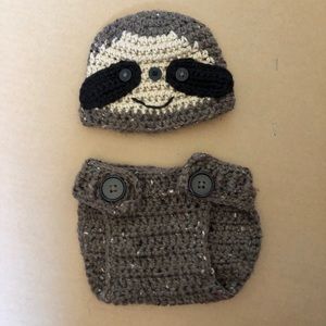 Baby sloth costume/ photoshoot prop